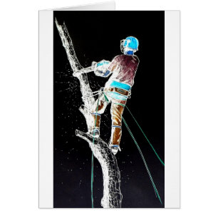 Electric Tree Surgeon Arborist chainsaw