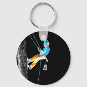 Electric Tree Surgeon Arborist chainsaw Keychain