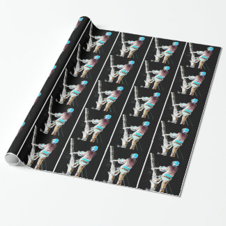 Electric Tree Surgeon Arborist christmas present Wrapping Paper