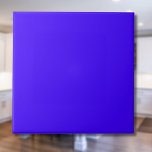 Electric Ultramarine Solid Colour | Classic Elegan Tile<br><div class="desc">Electric Ultramarine Solid Colour | Classic | Elegant | Trendy | Stylish | Gift</div>