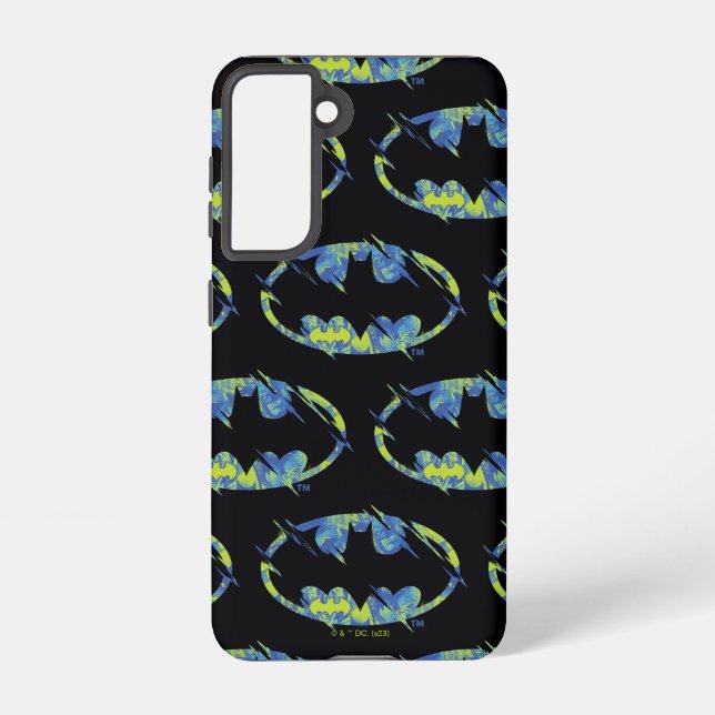 Electric Up Batman Symbol Samsung Galaxy S21 Case (Back)