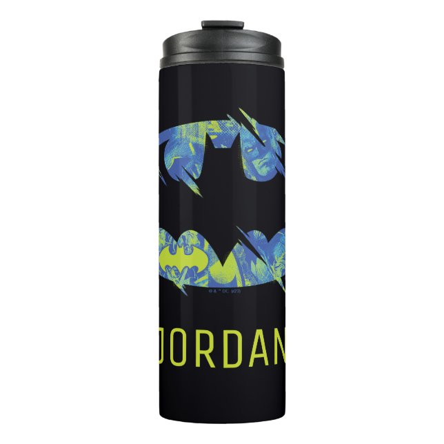 Electric Up Batman Symbol Thermal Tumbler (Front)