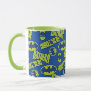 Electric Up Batman - The Dark Knight Pattern Mug