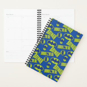 Electric Up Batman - The Dark Knight Pattern Planner