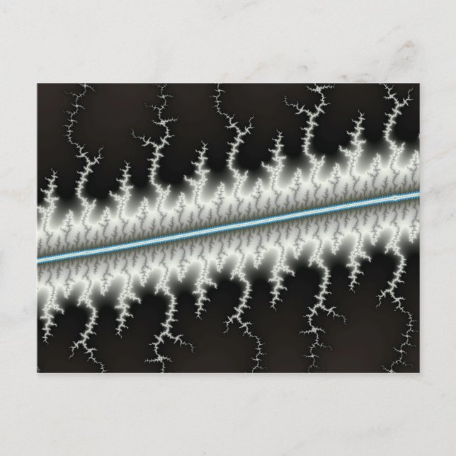 Electric Wire - Fractal Postcard (Front)
