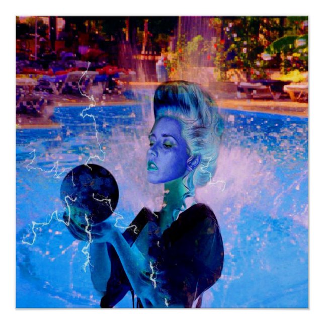 Electric witch poster (Front)