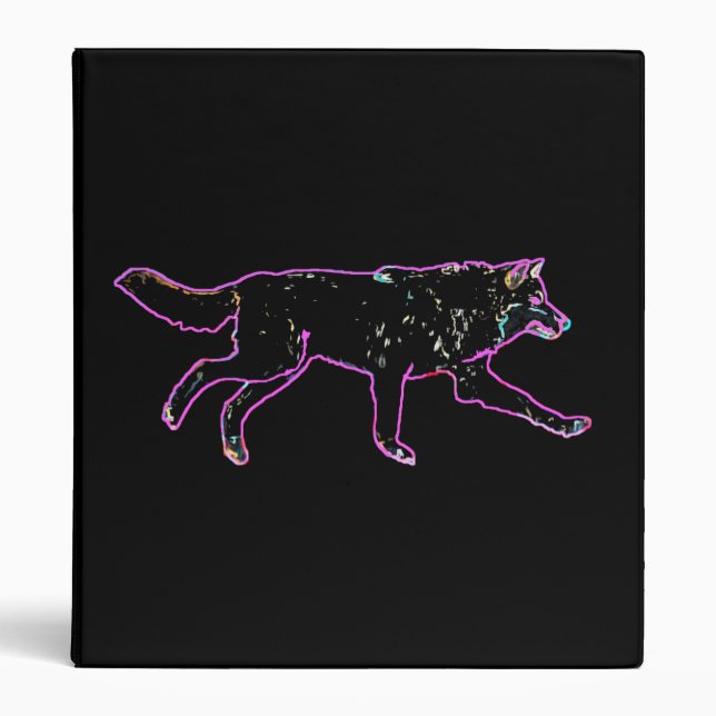 Electric Wolf Binder (Front)