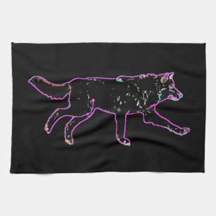Electric Wolf Kitchen Towel