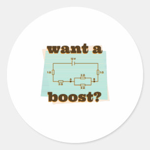 Electrical Circuit Engineer Classic Round Sticker