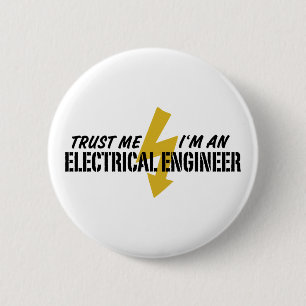 Electrical Engineer 2 Inch Round Button