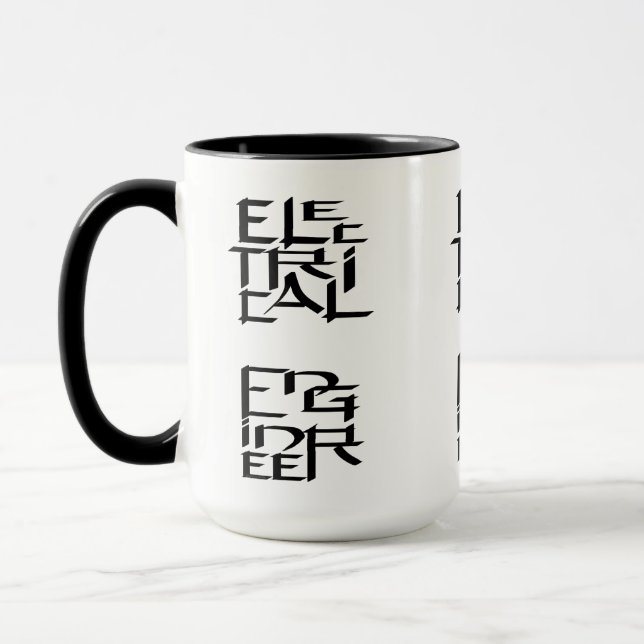 Electrical Engineer Character Mug (Left)