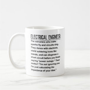 Electrical engineer coffee mug