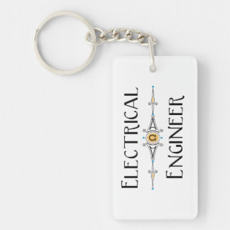 Electrical Engineer Decorative Line Keychain