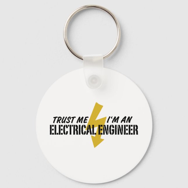 Electrical Engineer Keychain (Front)