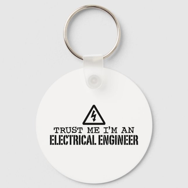 Electrical Engineer Keychain (Front)