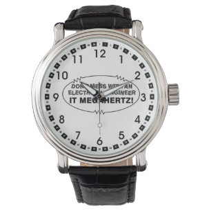 Electrical Engineer Megahertz Oval Watch