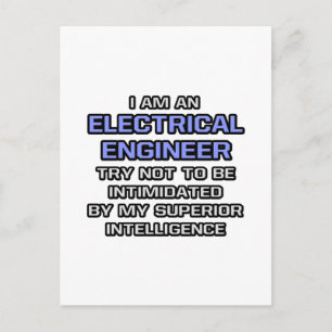Electrical Engineer ... Superior Intelligence Postcard