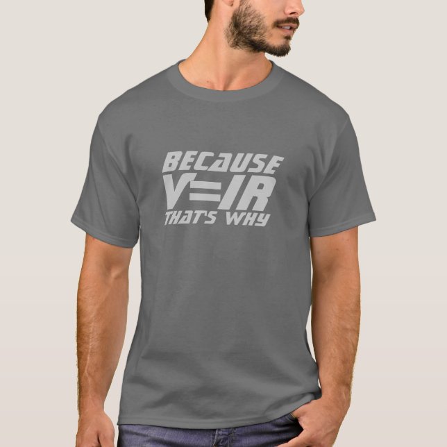 Electrical Engineering circuit analysis t-shirt (Front)