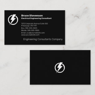 Electrical Engineering Consultant  Business Card