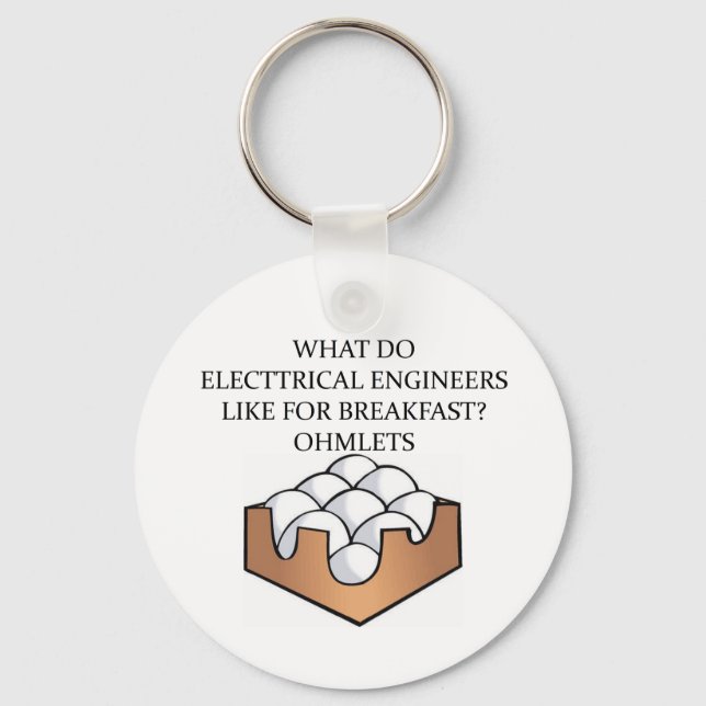 ELECTRICAL engineering Keychain (Front)