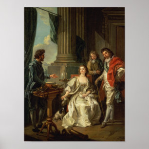 Electrical Experiment, one of a series Poster