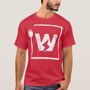 Electrical letter W Electrician or Electrical Engi T-Shirt