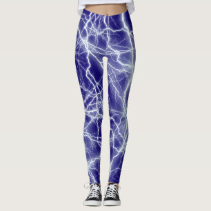 Electrical Lightning Sparks Leggings