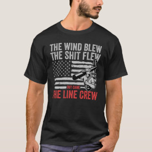 Electrical Lineman Saying Thank A Lineman 3 T-Shirt