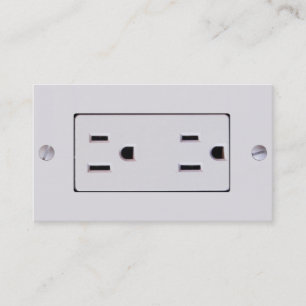 Electrical Outlet #2 Business Card