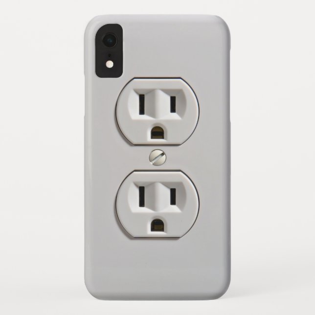 Electrical Outlet Case-Mate iPhone Case (Back)
