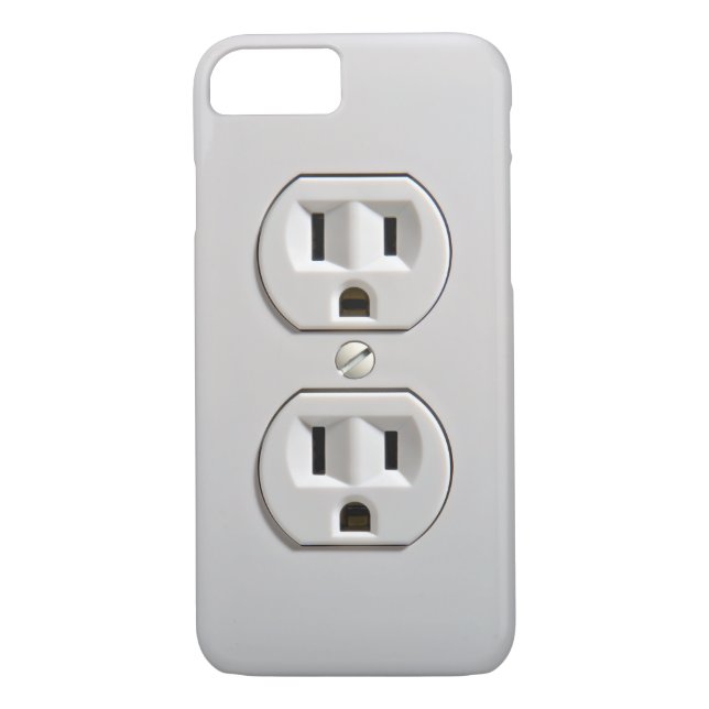 Electrical Outlet iPhone 7 case (Back)