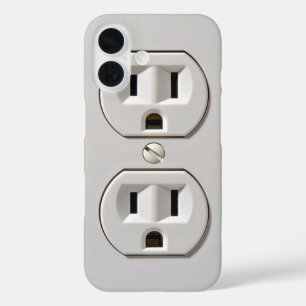 Electrical Outlet Plug-in iPhone 16 Case