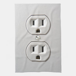 Electrical Outlet Plug-in Kitchen Towel