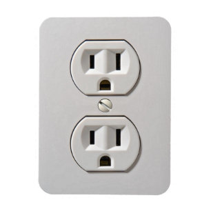 Electrical Outlet Plug-in Magnet