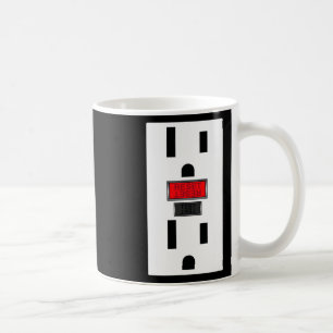 Electrical Outlet Socket Funny Halloween For Coupl Coffee Mug