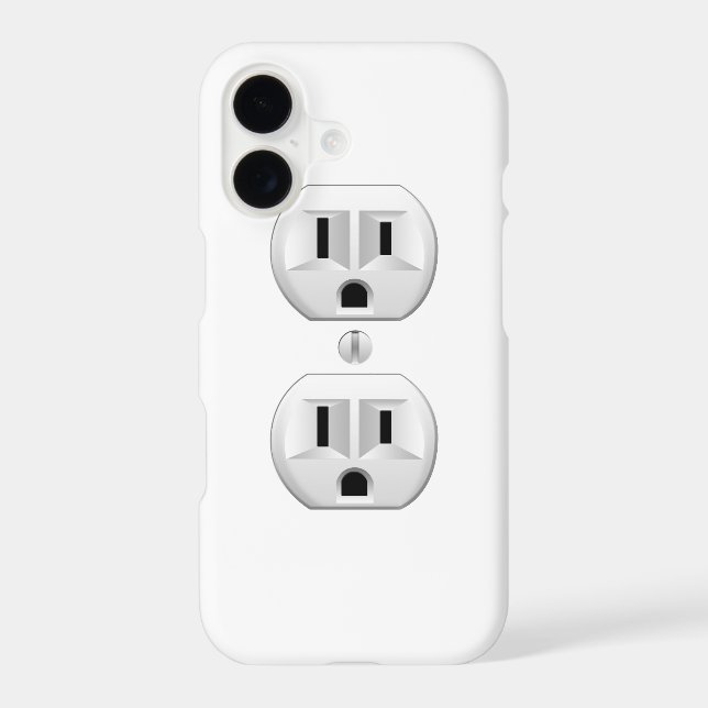 Electrical Plug Click to Customize Colour Decor (Back)