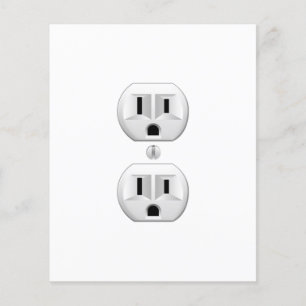 Electrical Plug Click to Customize Colour Decor Flyer
