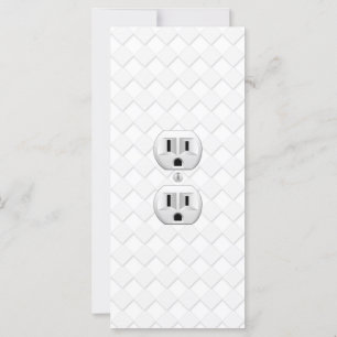 Electrical Plug Wall Outlet Fun Customize This
