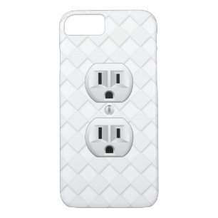 Electrical Plug Wall Outlet Fun Customize This iPhone 8/7 Case