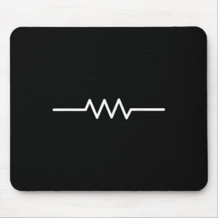 Electrical Resistor Symbol Funny Engineer Circuit  Mouse Pad