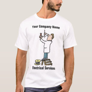 Electrical Services Company Light Fitter T-Shirt