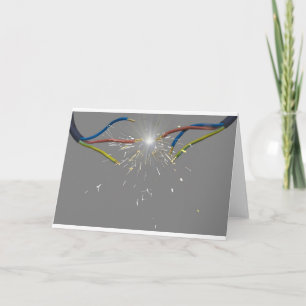 electrical spark card