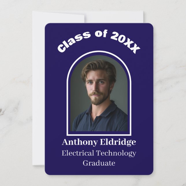 Electrical Technology Graduation Announcement (Front)
