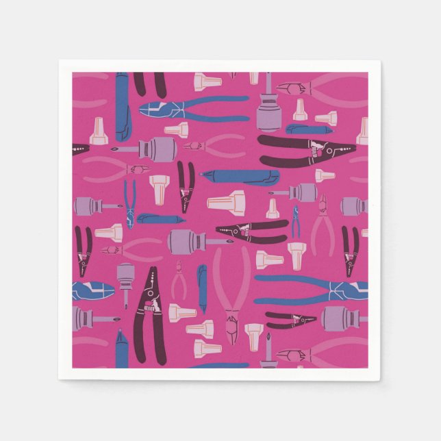 Electrical Tools of the Trade Napkin (Front)