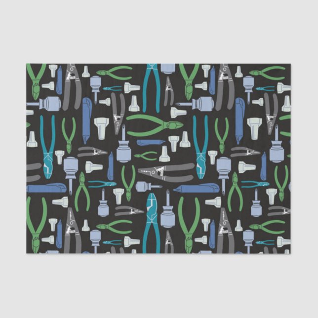 Electrical Tools of the Trade Tissue Paper (Front)