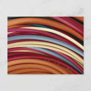 Electrical wire postcard