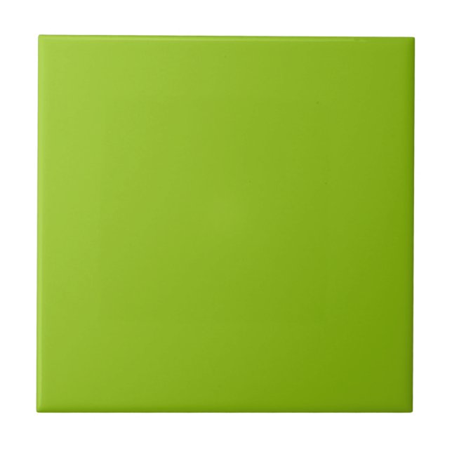 Electrically Lime Green Square Kitchen and Bath Tile (Front)