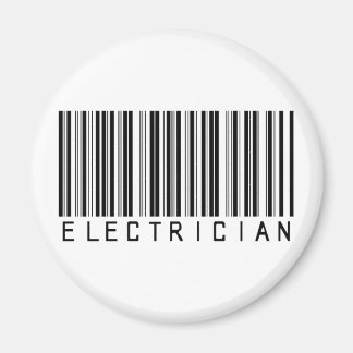 Electrician Bar Code Magnet