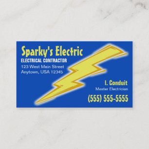 Electrician Business Card