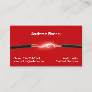 Electrician Business Card
